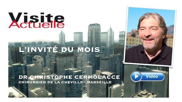 Interview du Docteur Christophe Cermolacce, spécialiste de la cheville du sportif, chirurgien orthopédiste à Paris, Marseille et Calvi 